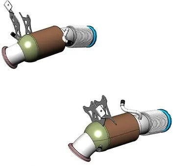 Maserati MC20 - OPF Replacement with 200 Cell Cats