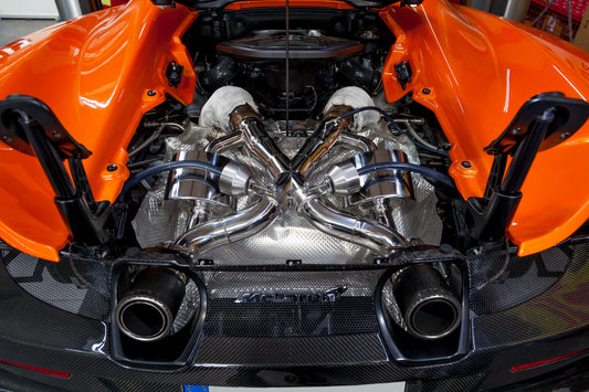 Mclaren 675LT - Valved Catback Exhaust with Carbon Fiber Tips (CES3)