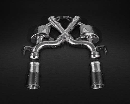 Mclaren 675LT - Valved Catback Exhaust with Carbon Fiber Tips (CES3)