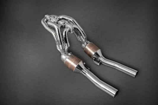 Mercedes AMG C63 (W204) -  Headers w Primary and Post Cat Deletes