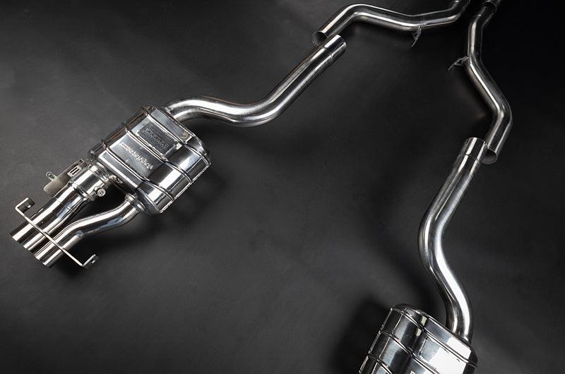 Mercedes-Benz S63 E-Performance (W223) - Valved Exhaust with Mid-Pipes (for OE Actuators)