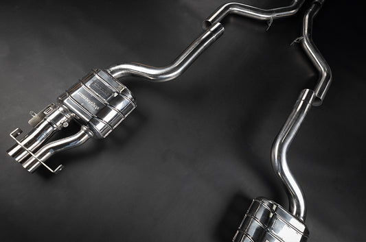 Mercedes-Benz S63 E-Performance (W223) - Valved Exhaust with Mid-Pipes (for OE Actuators)