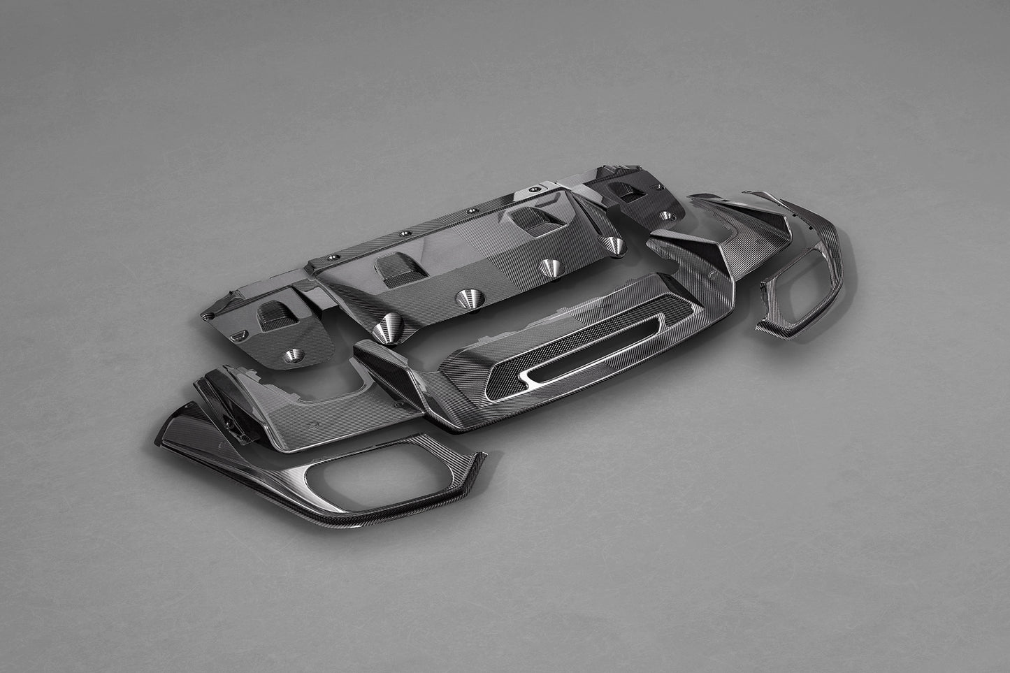 Mercedes AMG GT/GTS - Carbon Fiber Rear Diffuser