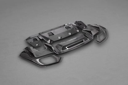 Mercedes AMG GT/GTS - Carbon Fiber Rear Diffuser