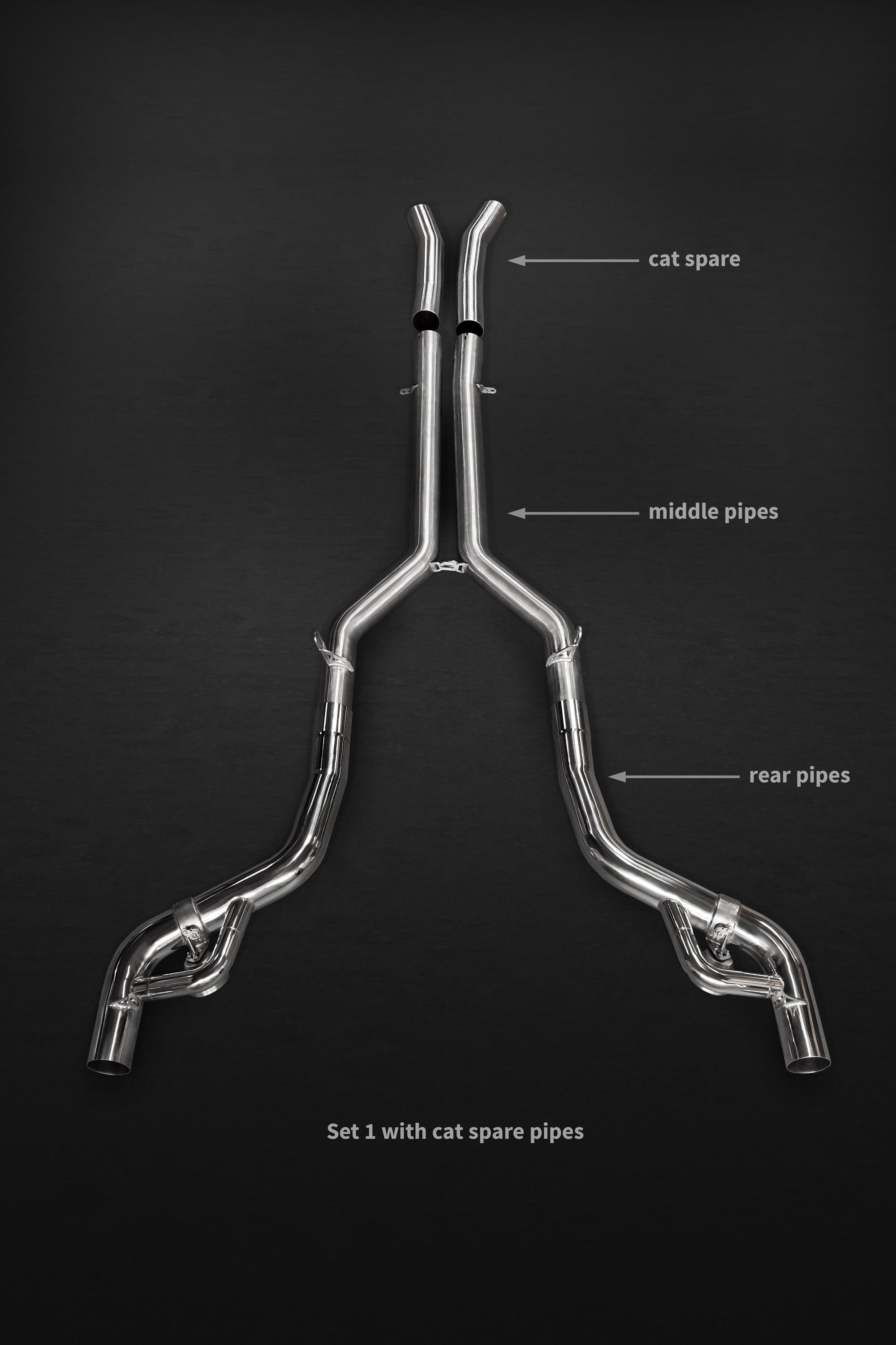 カプリスト AMG GT用 マフラー CAPRISTO メルセデス ベンツ Mercedes-Benz AMG GT/S (190) – Capristo Exhaust