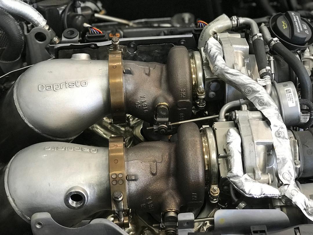 Mercedes AMG C63 (W205) - Cat Delete Downpipes