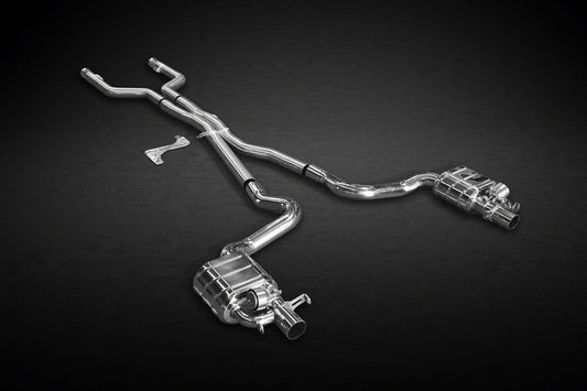 Mercedes AMG C63 (W205) - Valved Exhaust w Mid-Pipes (for OE Actuators)