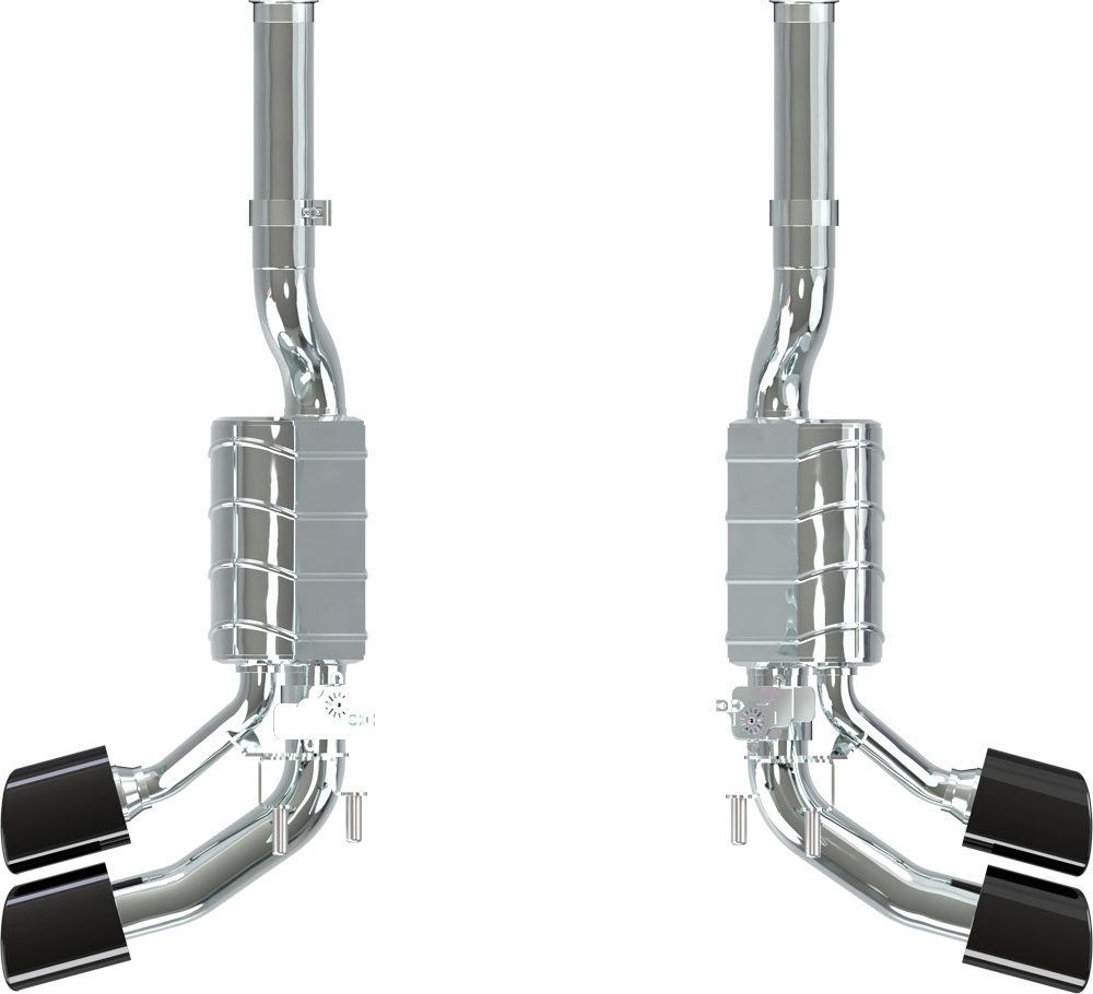 Mercedes AMG G63 (W465) - Valved Dual Mufflers (for OE Valves)