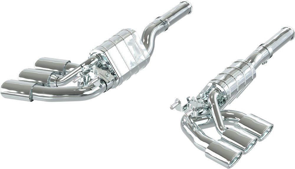 Mercedes AMG G63 (W465) - Valved Triple Mufflers (for OE Valves)