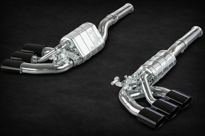 Mercedes AMG G63 (W465) - Valved Triple Mufflers (OE Actuators)