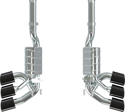 Mercedes AMG G63 (W465) - Valved Triple Mufflers (for OE Valves)