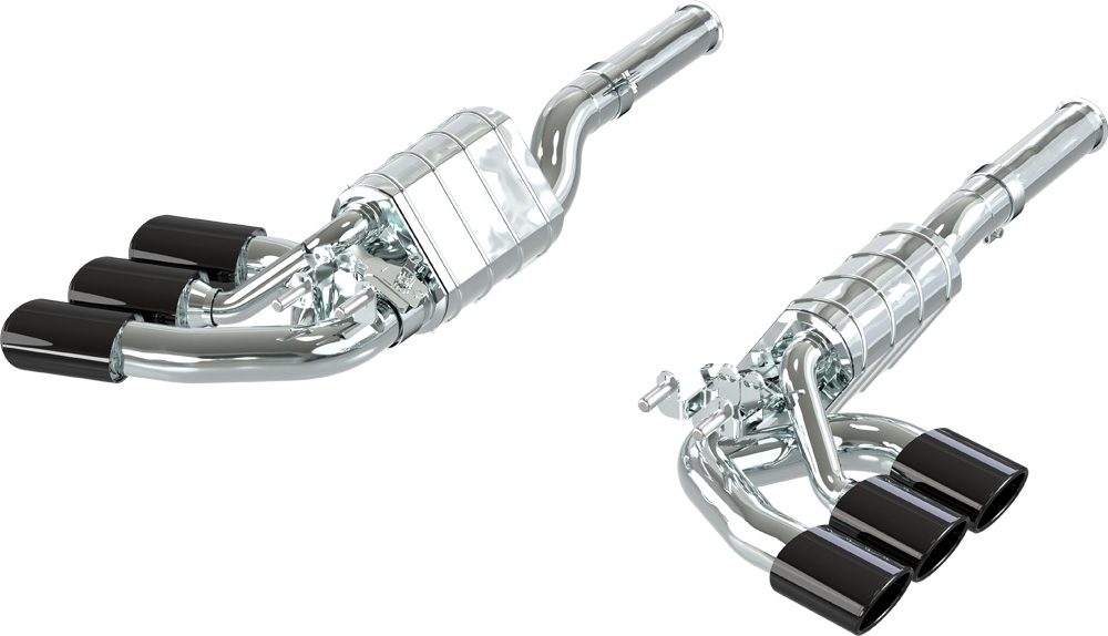Mercedes AMG G63 (W465) - Valved Triple Mufflers (for OE Valves)