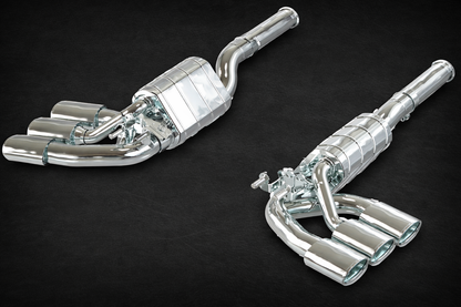Mercedes AMG G63 (W465) - Valved Triple Mufflers (OE Actuators)