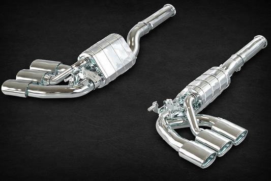 Mercedes AMG G63 (W465) - Valved Triple Mufflers (OE Actuators)