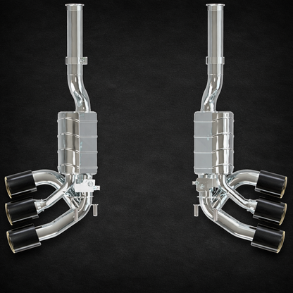 Mercedes AMG G63 (W465) - Valved Triple Mufflers (OE Actuators)