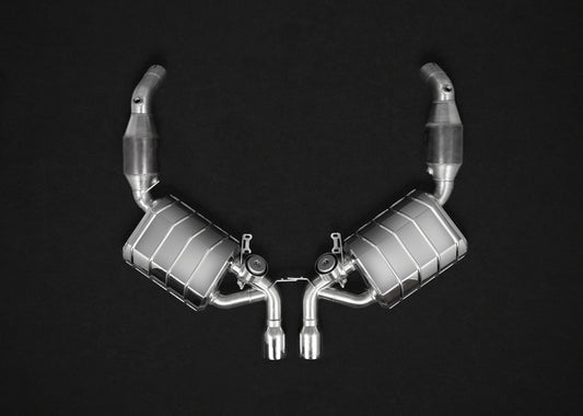 Porsche 987.2 Boxster/Cayman - Valved Exhaust with 250 Cell Sport Cats (CES3)