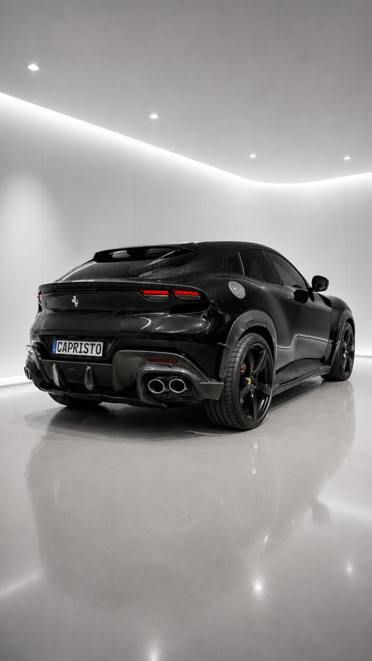 Ferrari Purosangue - Carbon Side Skirts + Wheel/Fender Arches