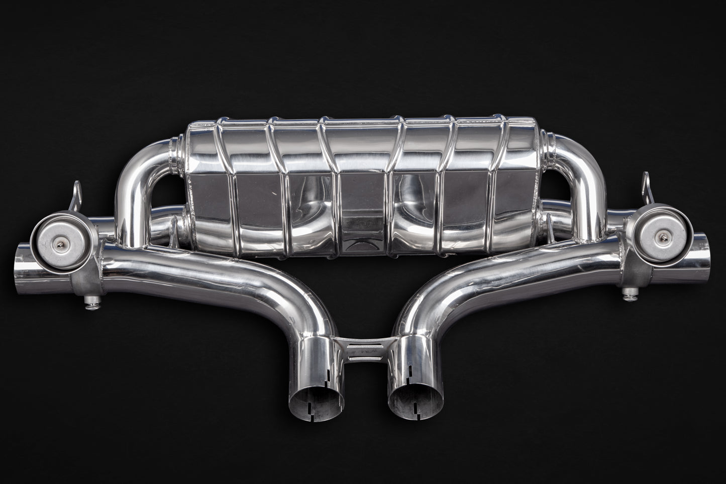 Audi SQ7/SQ8 - Valved Exhaust, MidSilencer Spare + Wicrom Tips (OE Actuators)