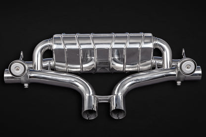 Audi SQ7/SQ8 - Valved Exhaust, MidSilencer Spare + Wicrom Tips (OE Actuators)