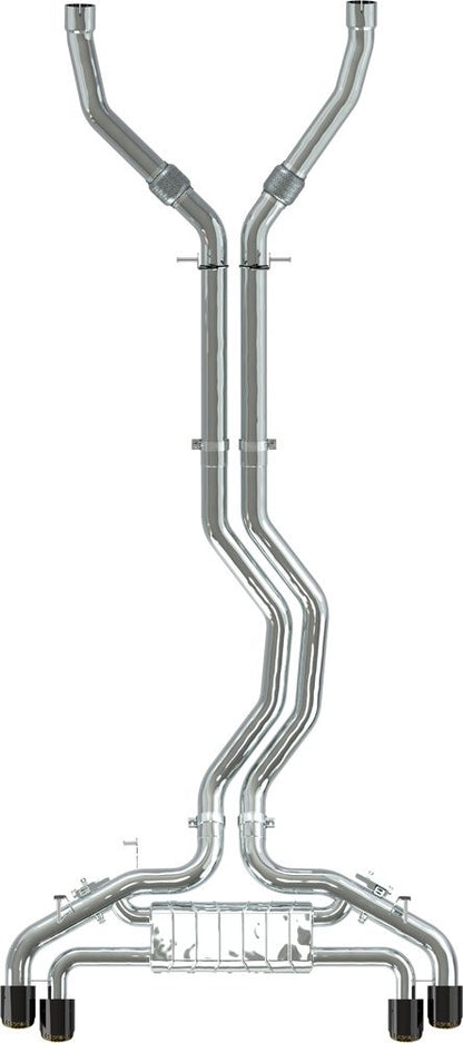 Range Rover Sport SV (P635) - Valved Exhaust w. Mid-Pipes (for OE Actuators)