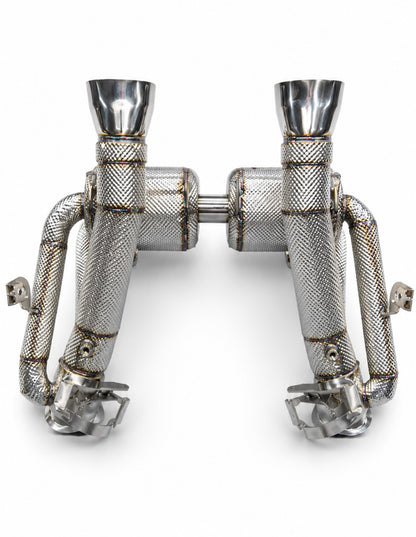 Lamborghini Revuelto - Valved Race Exhaust + Heat Protection