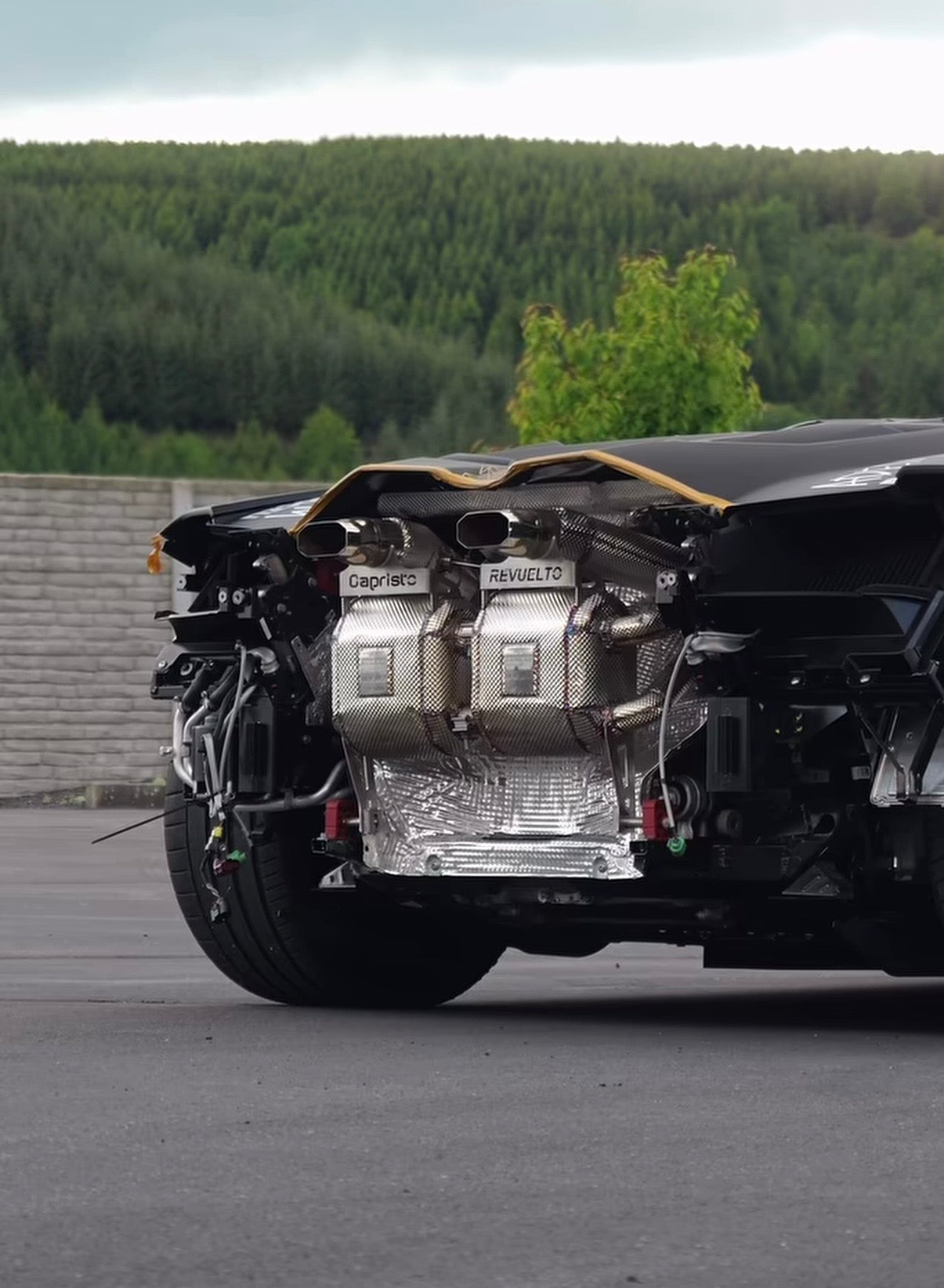Lamborghini Revuelto - Valved Race Exhaust + Heat Protection