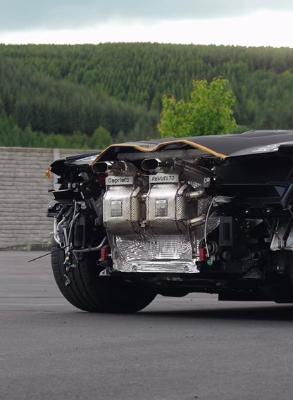 Lamborghini Revuelto - Valved Race Exhaust + Heat Protection