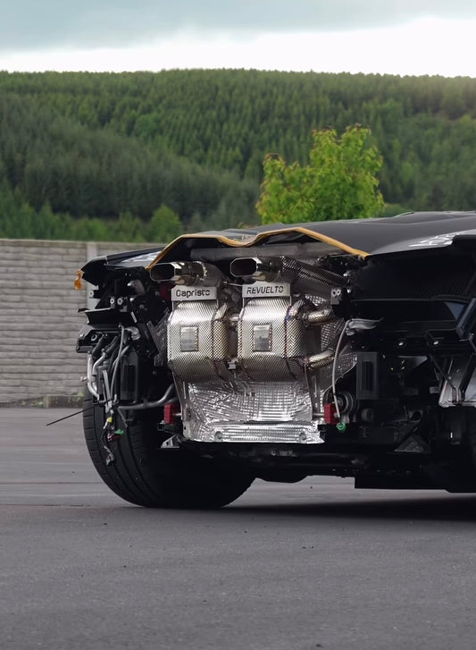 Lamborghini Revuelto - Valved Race Exhaust + Heat Protection