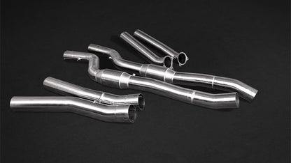 Rolls Royce Cullinan - Capristo Rear Muffler + Link Pipes (OE Actuators)