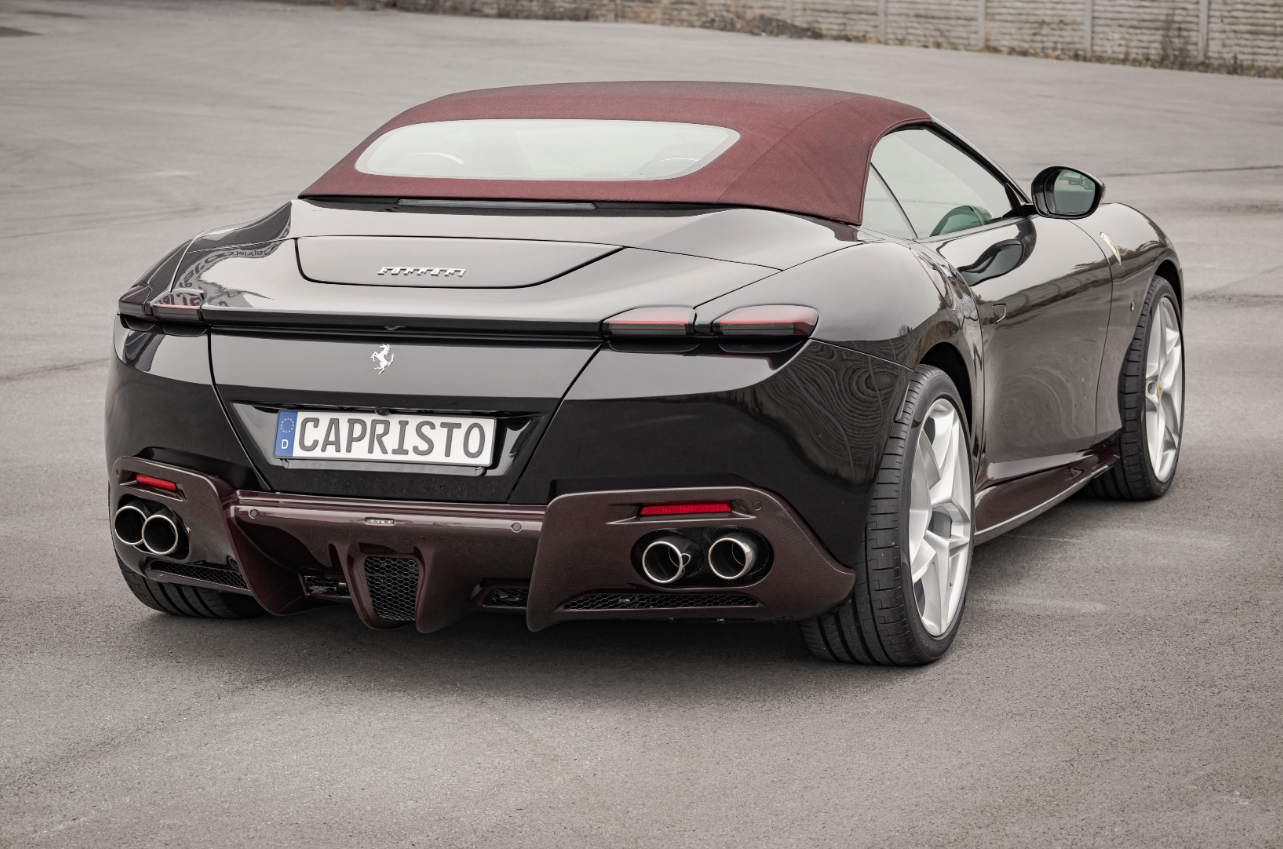 Ferrari Roma - Carbon Fiber Rear Diffuser – Capristo Exhaust