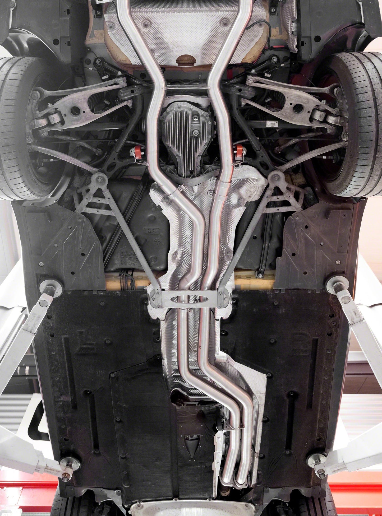 BMW M3/4 (F80/82/83) - SET of Post Cat Spare Pipes (No Muffler) and Middle Silencer Spare