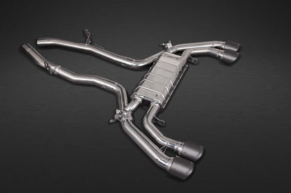 BMW X3M Competition (G01/F97) - Exhaust System, OPF Delete Mid Pipes, and Carbon Fiber Tips image 0