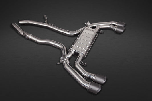 BMW X3M Competition (G01/F97) - Exhaust System, OPF Delete Mid Pipes, and Carbon Fiber Tips image 0