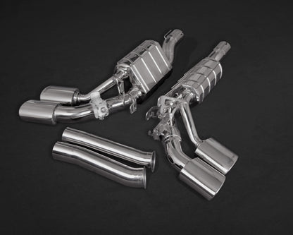 Mercedes AMG G550/G500 (W463A) 4L BiTurbo - Valved Dual Mufflers (for OE Valves) image 0