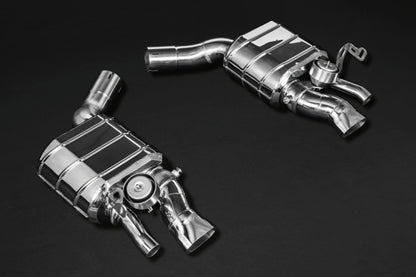 Bentley New Continental GT/C W12/Speed - Valved Exhaust with Mid-Pipes (OE Actuators) image 2