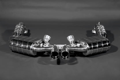 Porsche 987 Boxster/Cayman MK2 - Valved Exhaust with 250 Cell Sport Cats(CES3) image 0
