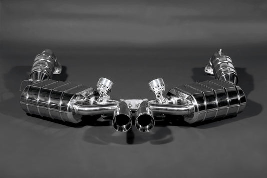 Porsche 987 Boxster/Cayman MK2 - Valved Exhaust with 250 Cell Sport Cats(CES3) image 0