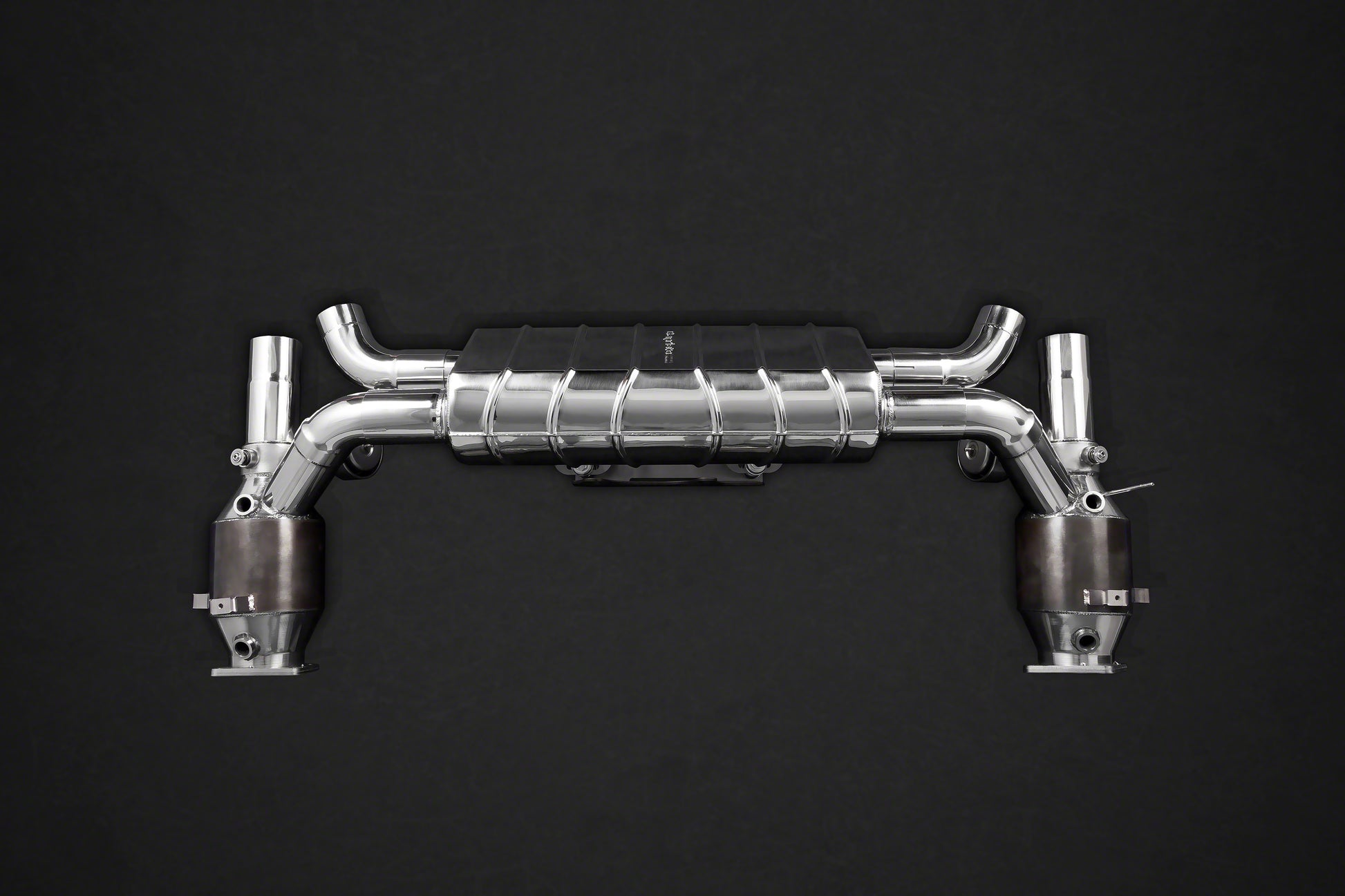 Porsche 991.2 Carrera S Biturbo - Valved Exhaust with Sports Cats 250 Cell (CES3) image 2
