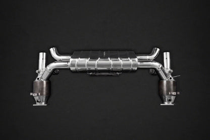 Porsche 991.2 Carrera S Biturbo - Valved Exhaust with Sports Cats 250 Cell (CES3) image 2