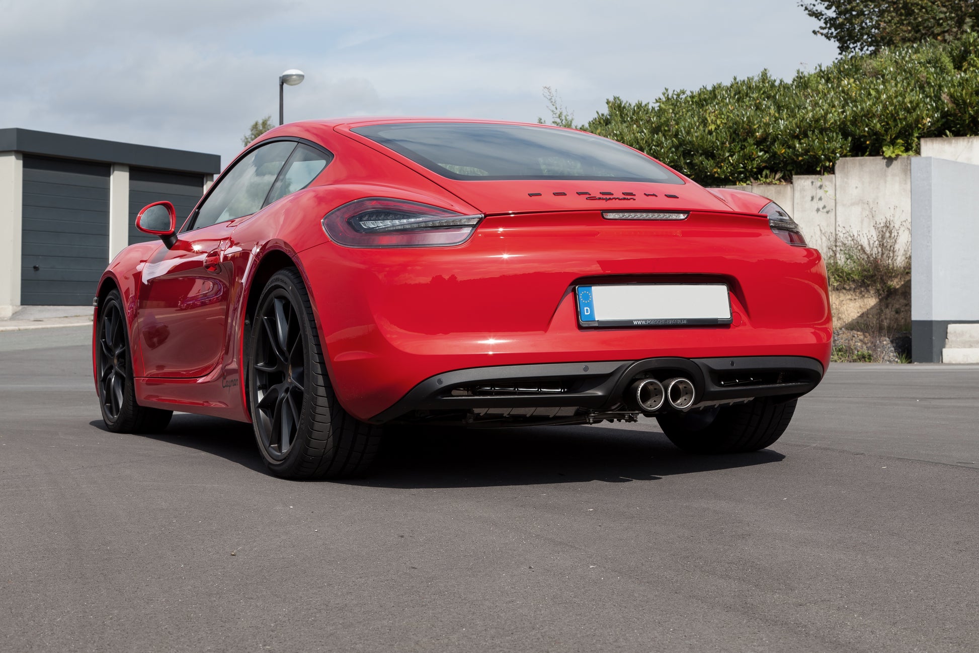 Porsche 981/982 Boxster/Cayman/GT4/718 - Valved Exhaust with Carbon Tips (for PSE) image 6