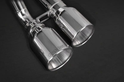 BMW M2 (F87) - ECE Valved Exhaust with Mid-Silencer Spare Pipes and Stainless Tips (CES3) image 5