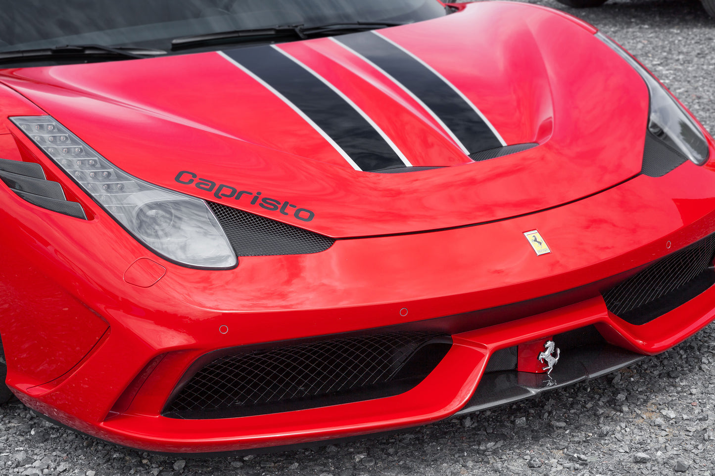 Ferrari 458 Speciale - Carbon Front Spoiler (Matte) image 2