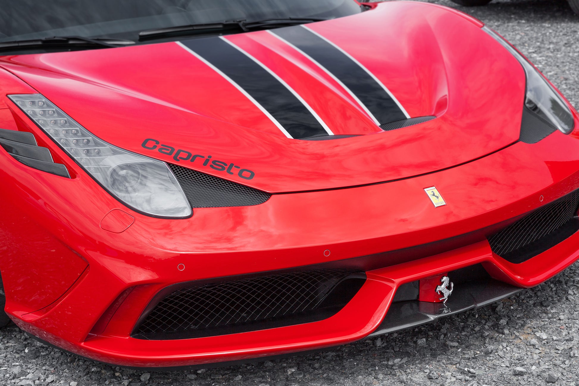 Ferrari 458 Speciale - Carbon Front Spoiler (Matte) image 2