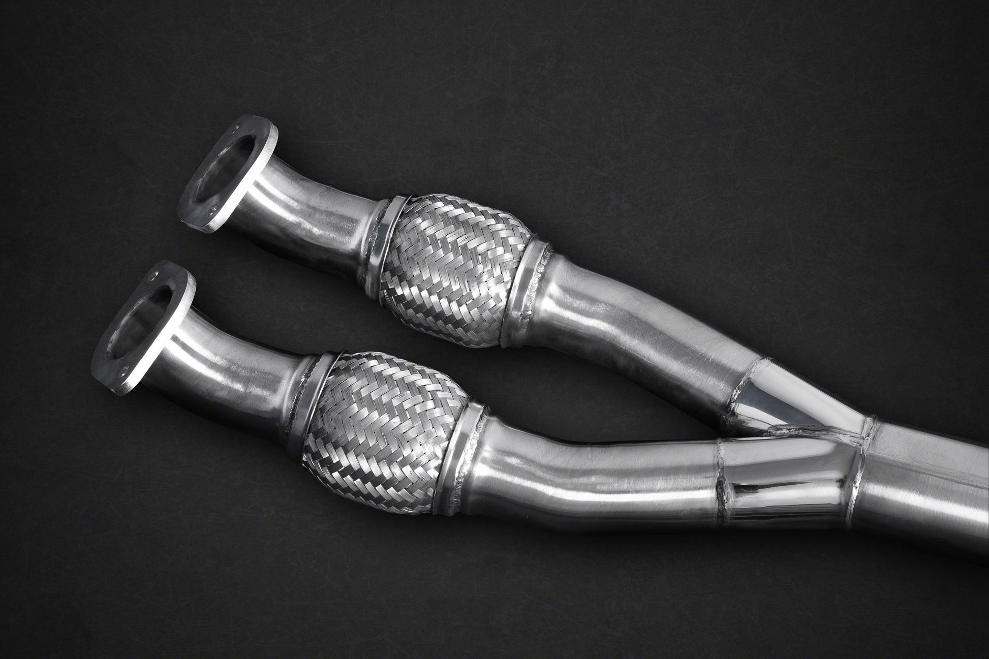 Nissan GTR MK3/4/Nismo - Valved Exhaust with Mid-Pipes (Post Cat Spare) Carbon Tips (CES3) image 2