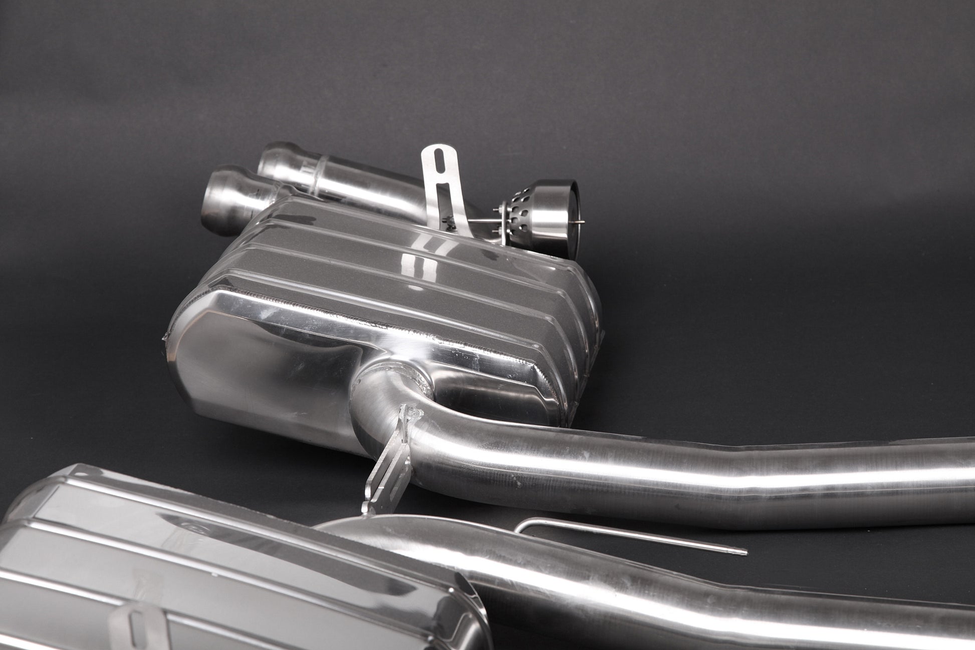 Porsche 958 Cayenne Turbo/S (10-14) - Valved Exhaust with Mid-Pipes (CES3) image 3