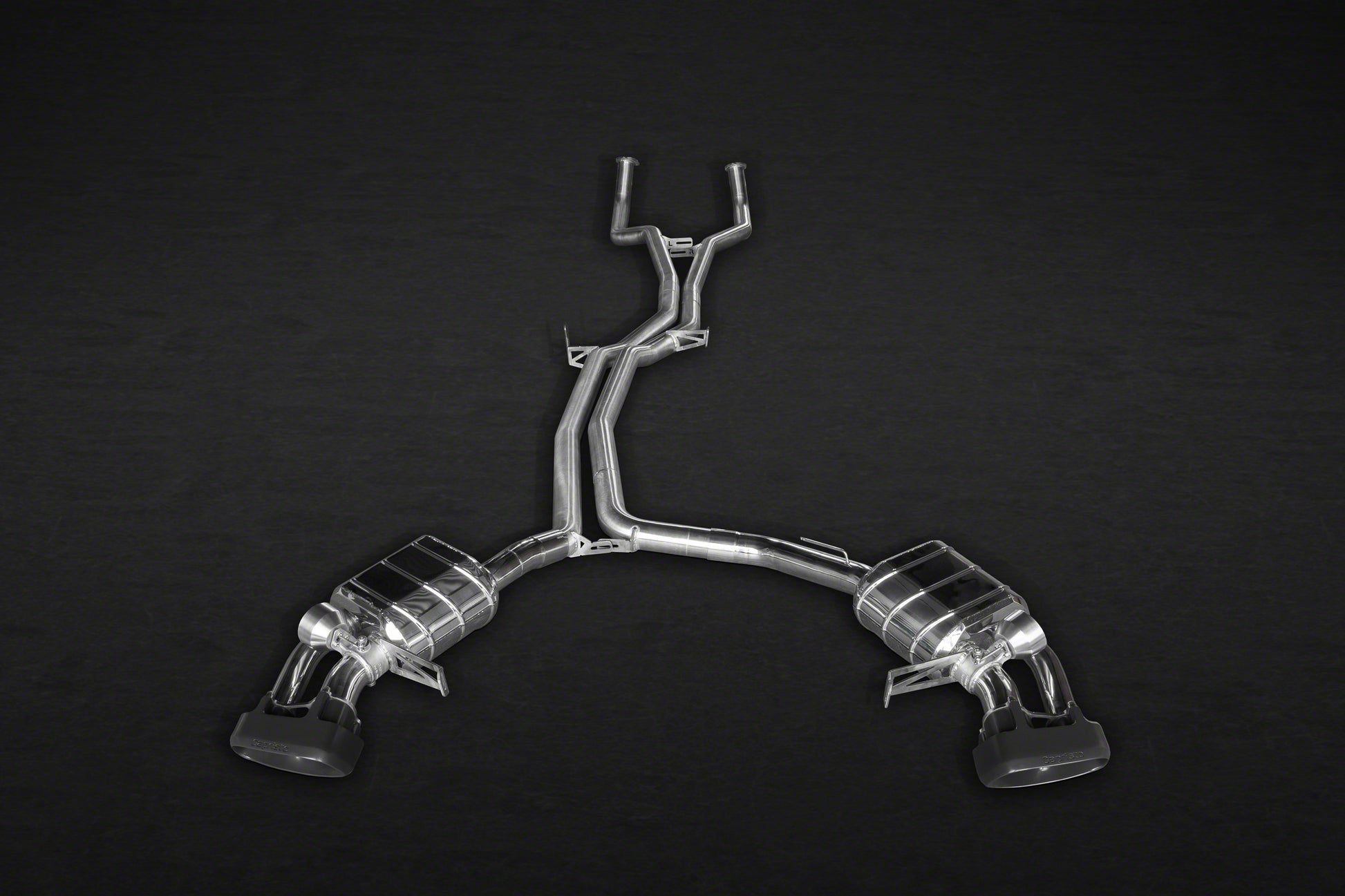 Porsche 95B Macan S and Turbo - Valved Exhaust with Mid Pipes (CES3) image 0