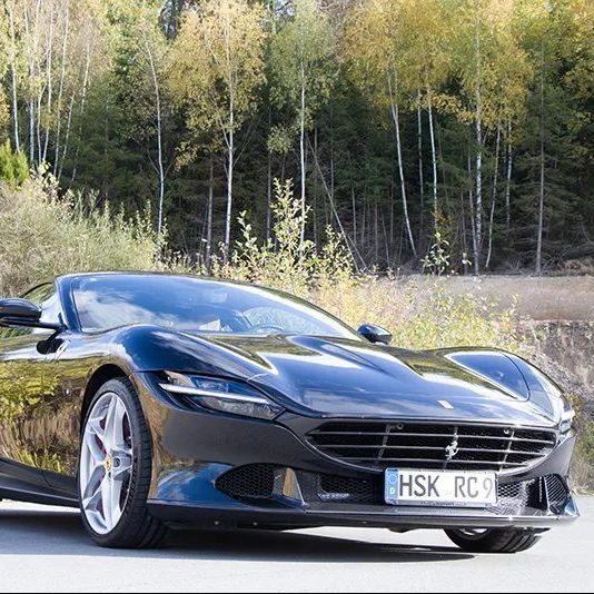 Ferrari Roma - Carbon Fiber Front Bumper (Complete) image 1