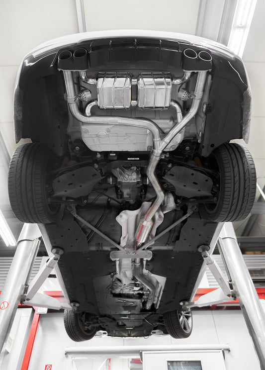 BMW 428i - Valved Exhaust with Middle Silencer and Skirt Diffuser (CES3) image 1