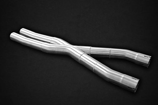 Maserati Coupe/Spyder/GranSport - X Pipe Middle Silencer Replacement image 0