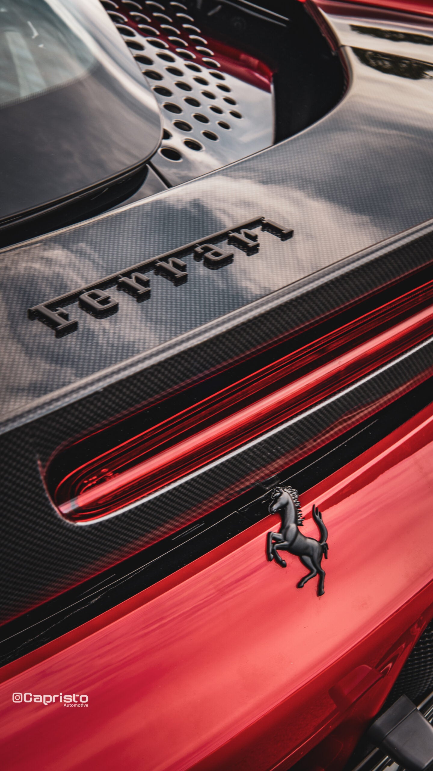 Ferrari SF90 - Carbon Fiber Rear Spoiler image 10